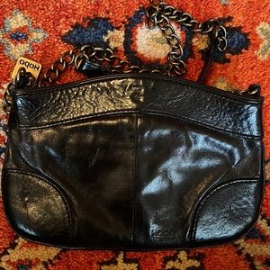 Hobo Leather Crossbody Purse